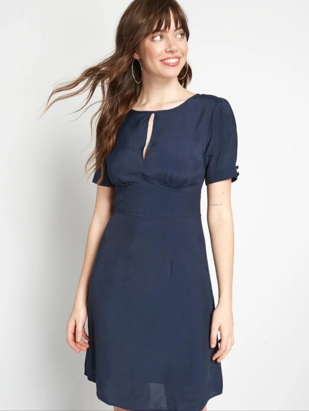 ModCloth "The Keyhole Story" A-Line Dress